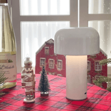 soluna 미드센츄리 머쉬룸 단스탠드 무선 버섯 조명 무드등 수유등