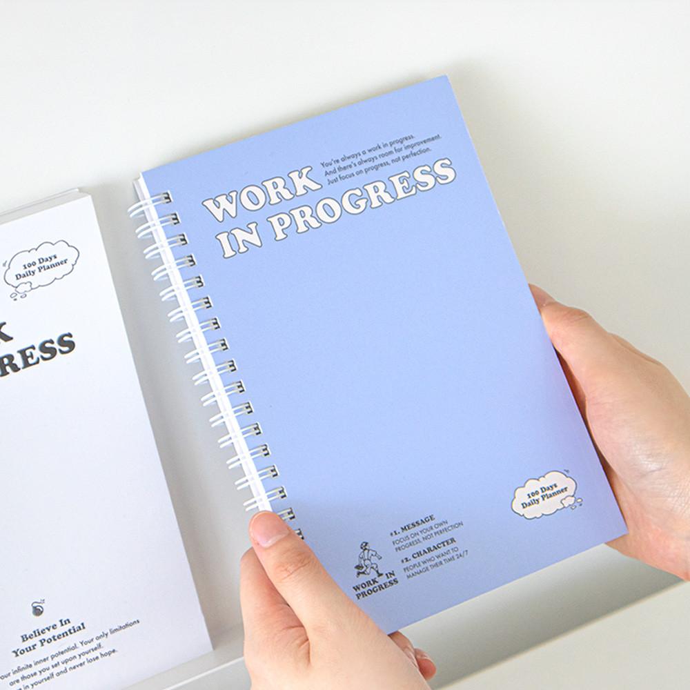 Work In Progress 100일 시간관리 스터디플래너