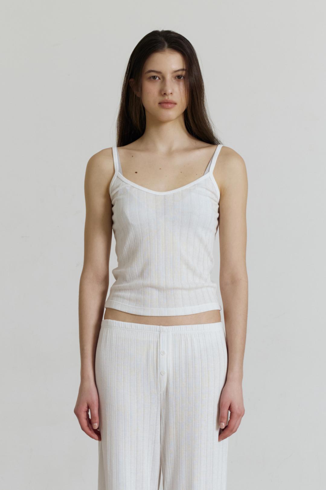 브리지 이지웨어 슬리브리스 - 화이트