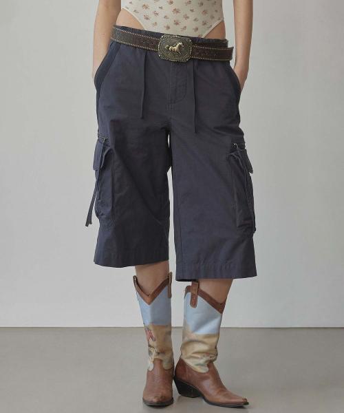 Bermuda Utility Pants Navy