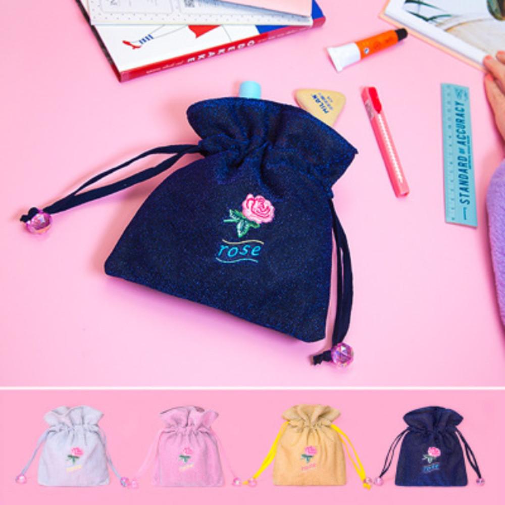 로즈 주머니 파우치