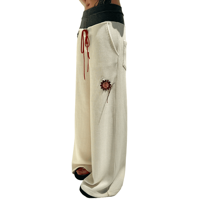 [STILL LETHARDY] WAFFLE PANTS