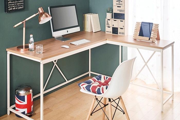 Olympus 코너형 L자 책상 데스크 1600 2colors