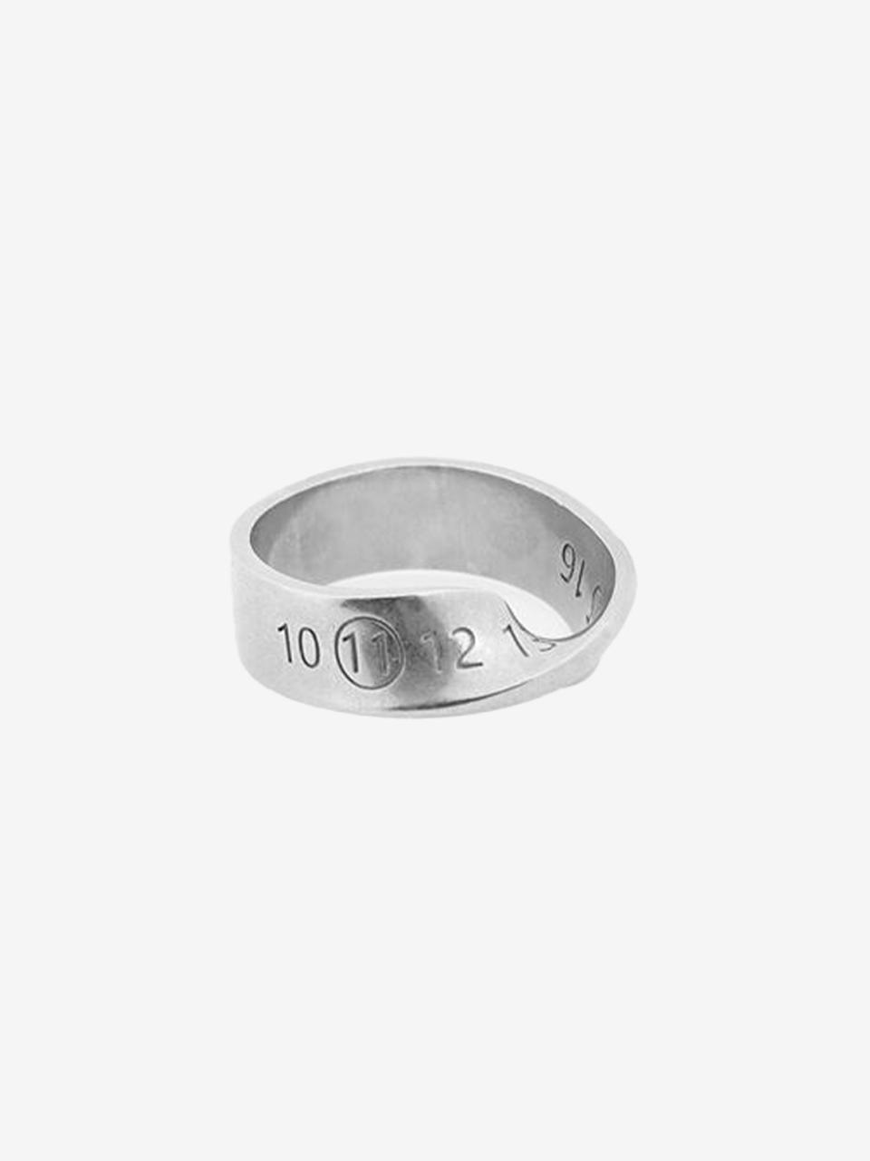 [EARLY BIRD] [MEN] 21FW TWISTED NUMBER RING SILVER SM1UQ0057 S12975 951