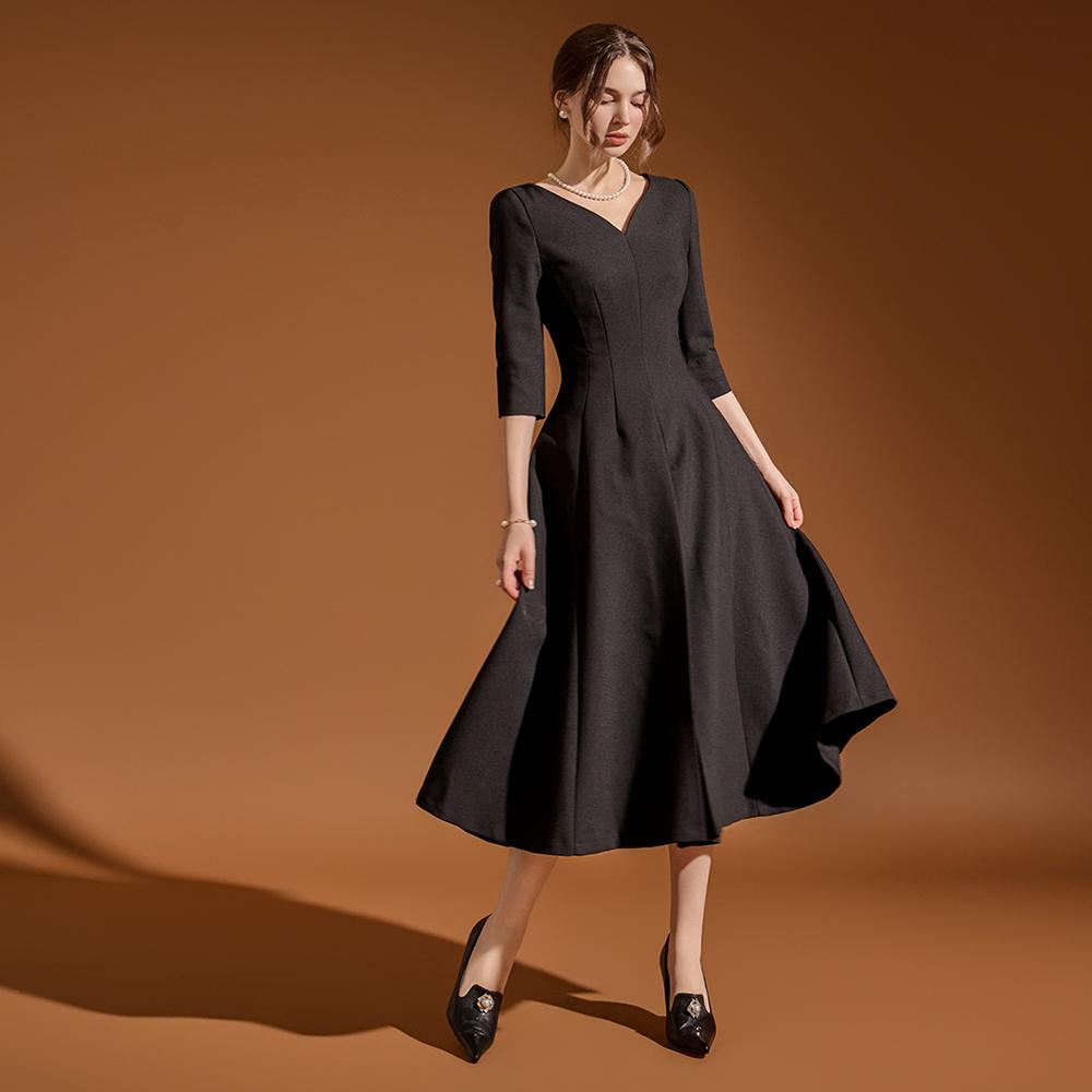 D4771 하트넥 원피스