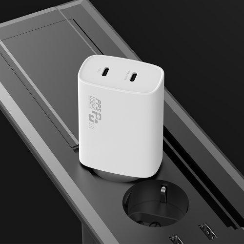 40W 2포트 PD PPS 초고속 멀티 C타입 충전기