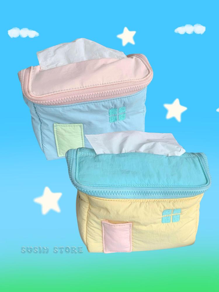 수심 Butter House Tissue Pouch 버터 하우스 티슈 파우치 유니크 화장지