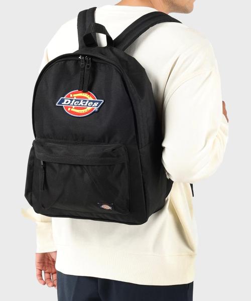 디키즈(DICKIES)  로고 뱃지 백팩 Black - 사이즈 & 후기 | 무신사