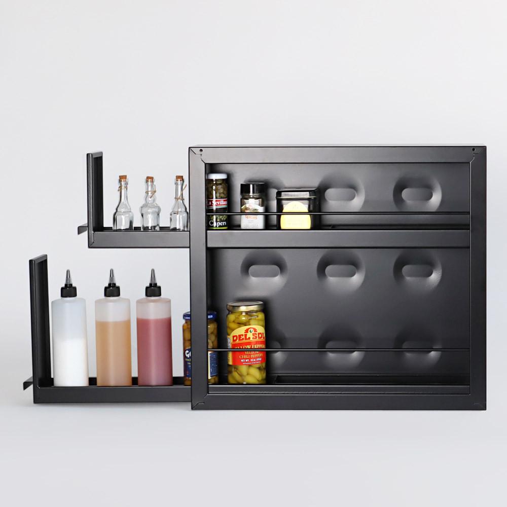 리센트 철제 양념통 선반