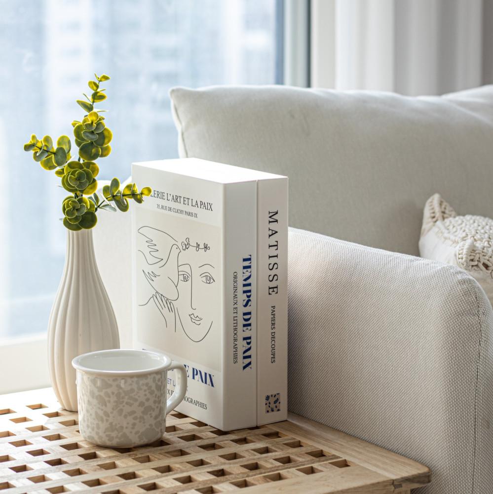 [공동구매] 인테리어북 멀티탭 정리함 오브제탭