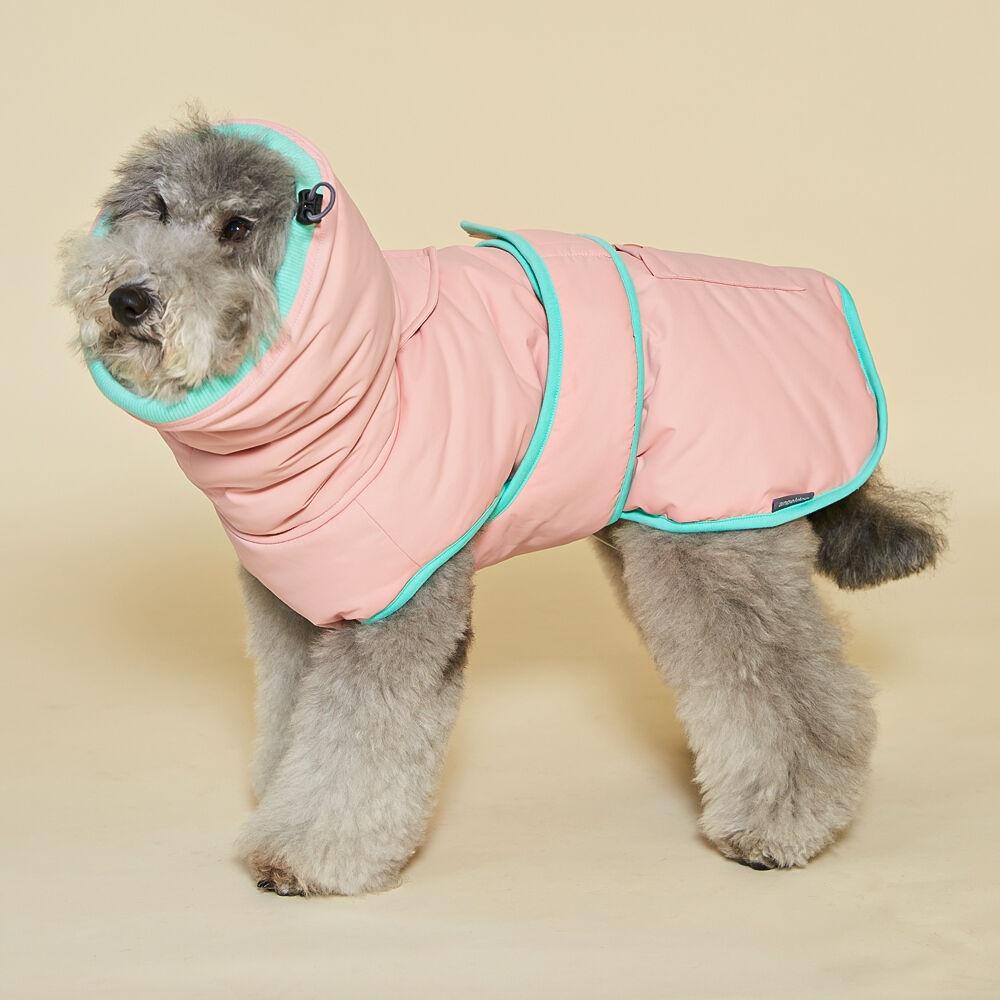 개따뜨텍 강아지 패딩 Pink