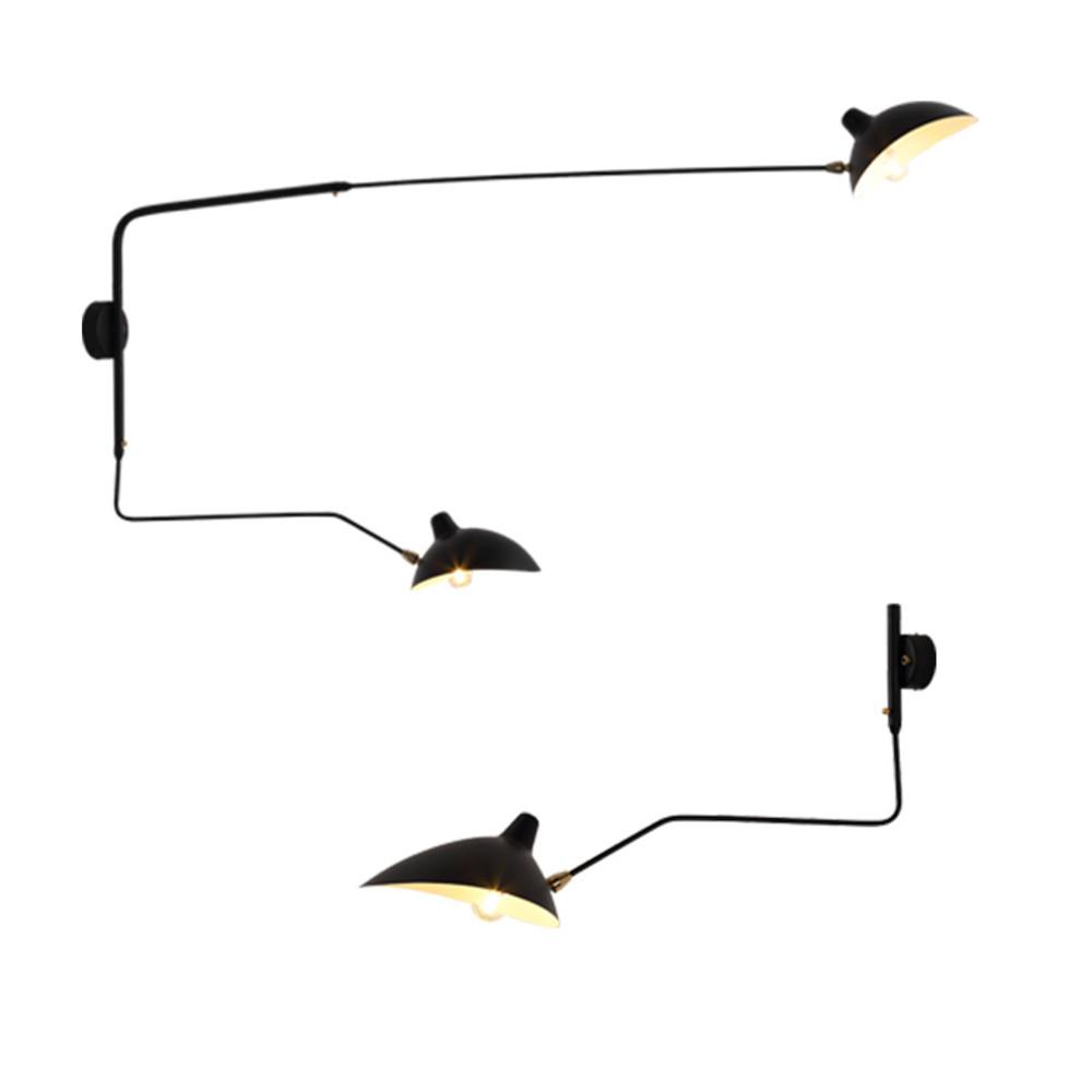 세르주무이 벽등 회전 벽 램프 레트로 관절 LED 인테리어 카페 조명