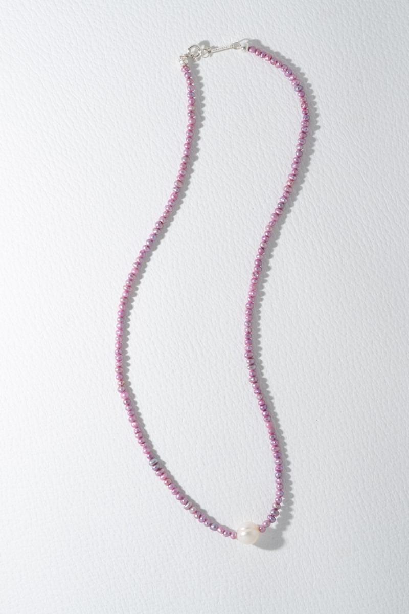 LAVENDER PEARL NECKLACE