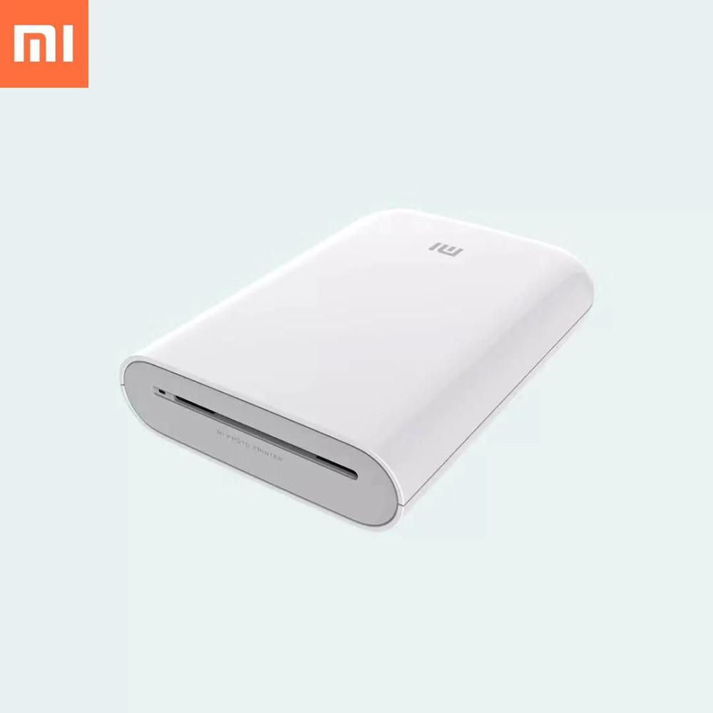 샤오미 포켓 포토 프린터 휴대용 미지아 즉석 사진 프린터 인화지（100장）/사진 프린터