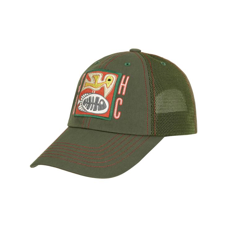 SOHC Tribal Embroidery Cap_12VSC902 KHAKI