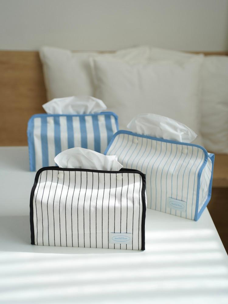 메종본뉘 메종 스트라이프 티슈케이스 티슈커버