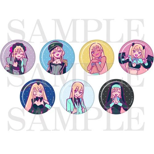 [예약상품/26년 07월~08월 입고예정][애니플렉스][그 비스크 돌은 사랑을 한다 시즌 2] 키타가와 마린 트레이딩 캔뱃지 엔딩 Ver. 단품