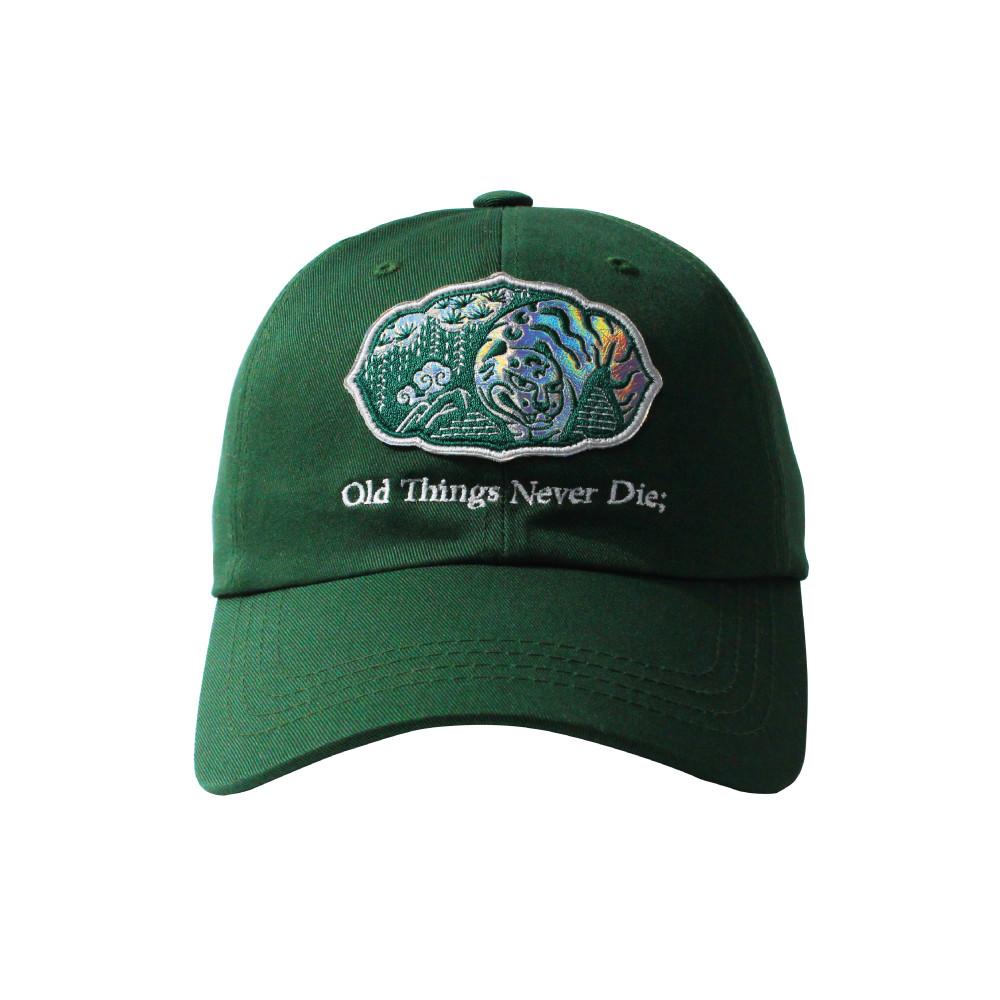 KNOT STRAP BALL CAP_TIGER_GREEN
