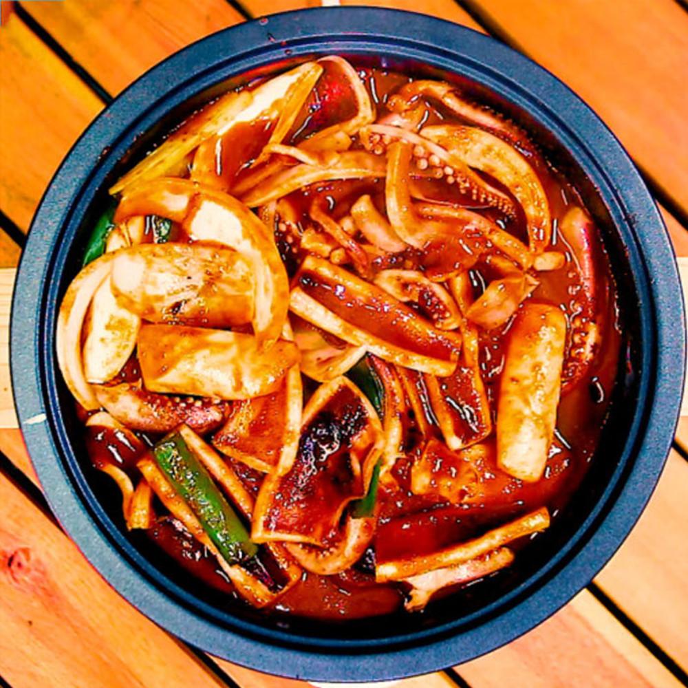 밀스온 매운 오징어 볶음 팔당불오징어 400g+400g