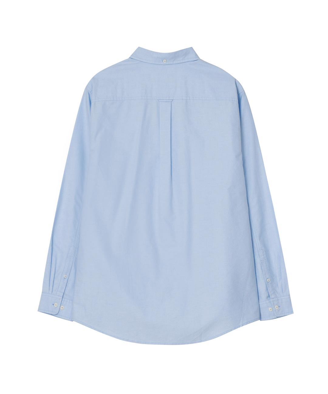 [24FW] 옥스포드 포켓 셔츠 블루