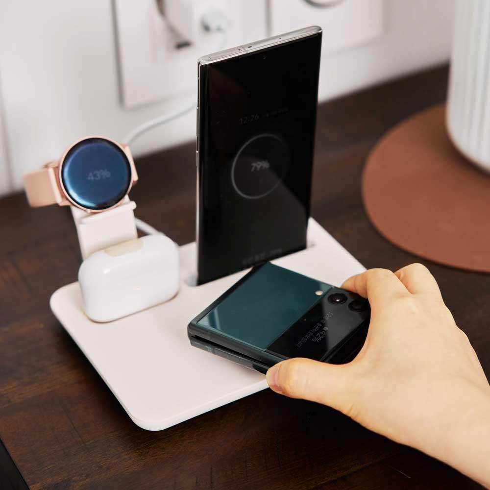 뮤란드 C6 갤럭시 애플워치 멀티 고속 무선 충전기