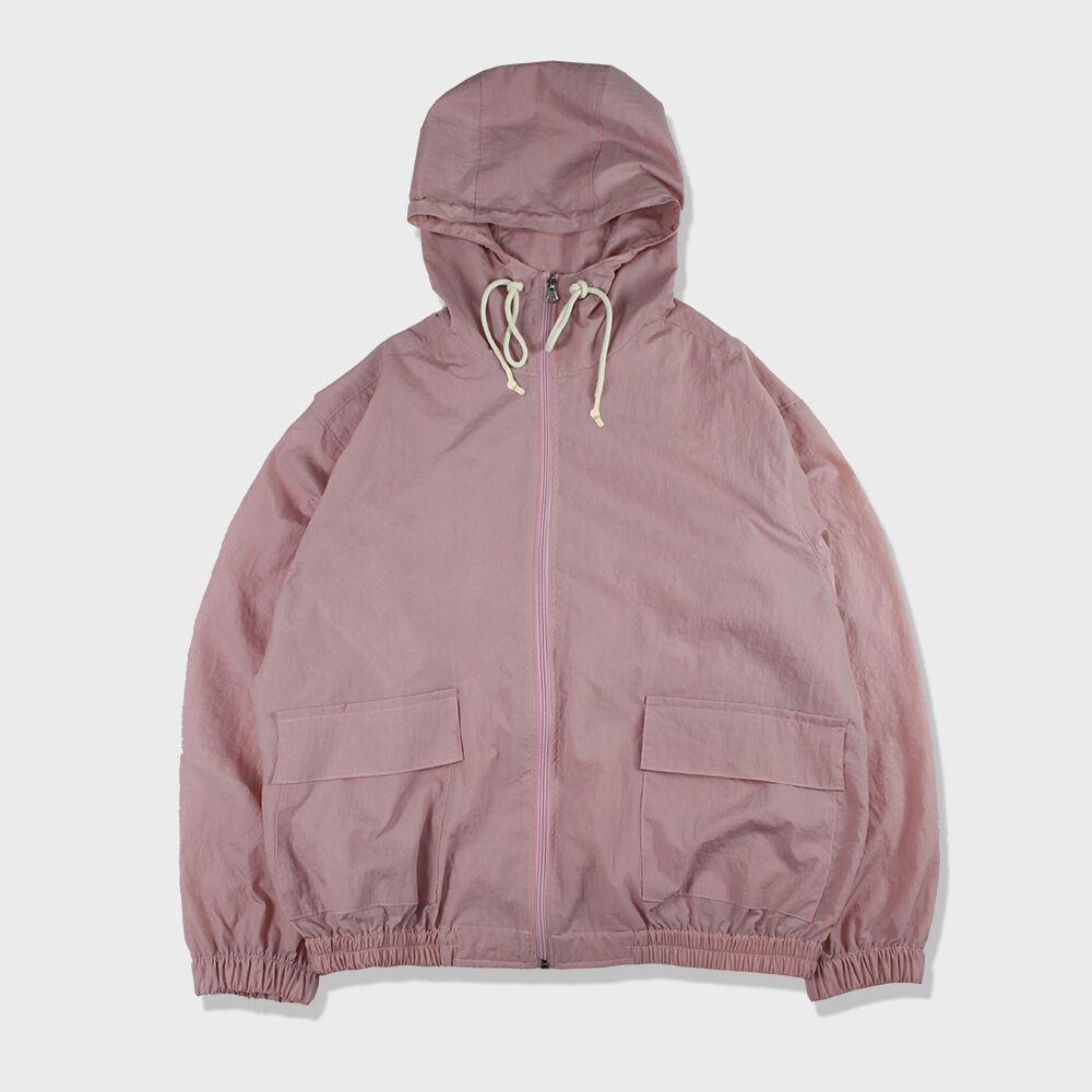 NYLON HOODIE JACKET(PINK)
