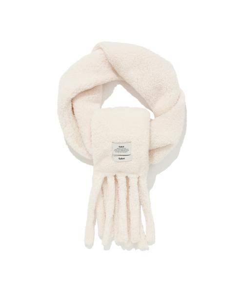 [23FW] 부클레 머플러 아이보리