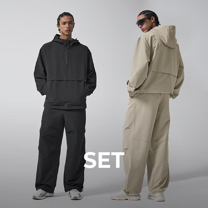 [SET] 라이트 립스탑 맨즈 기모 세트