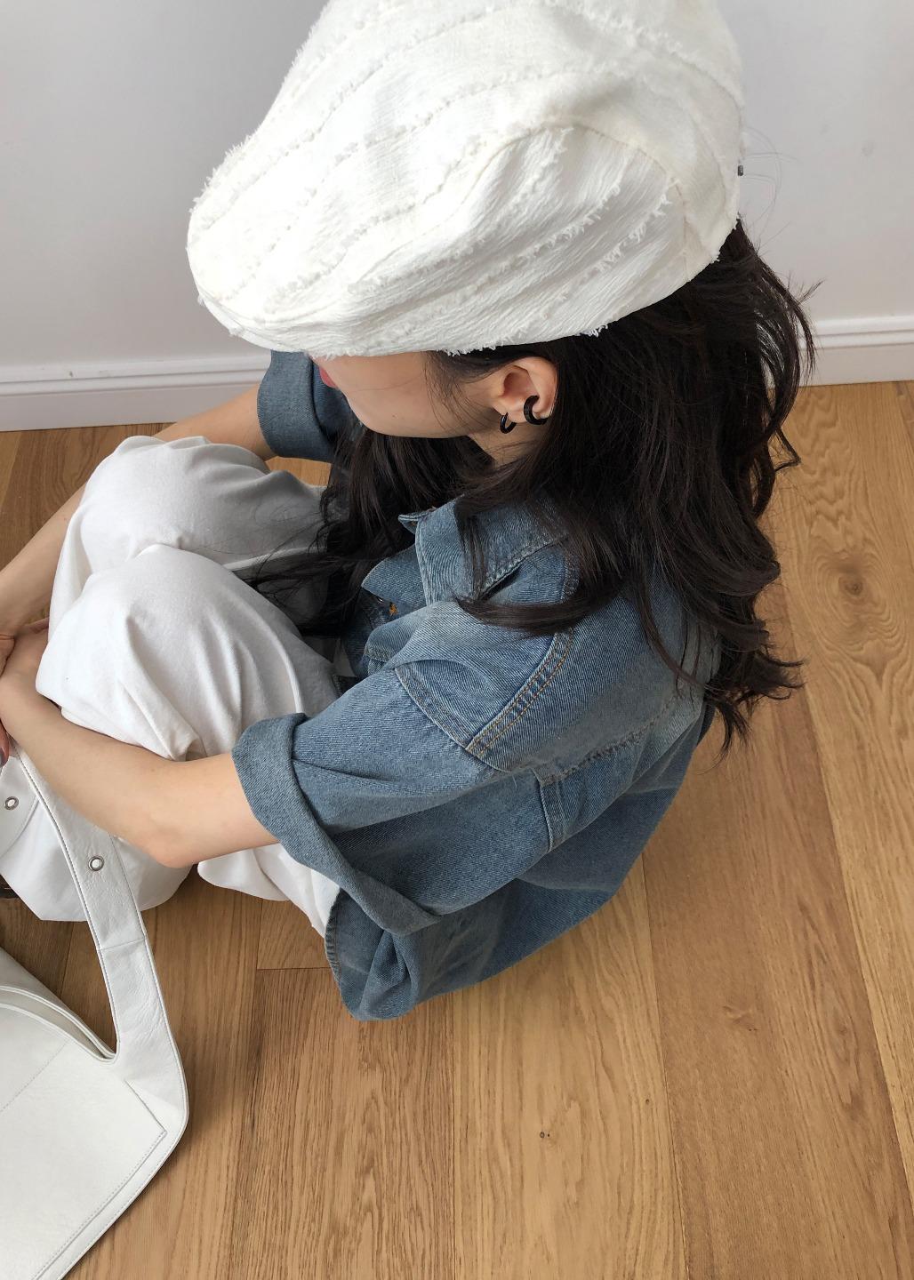 릿킴 HAIRY HUNTING CAP*IVORY 일주일 소요*