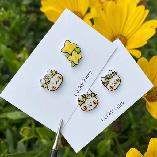 봄맞이 웜톤 고양이