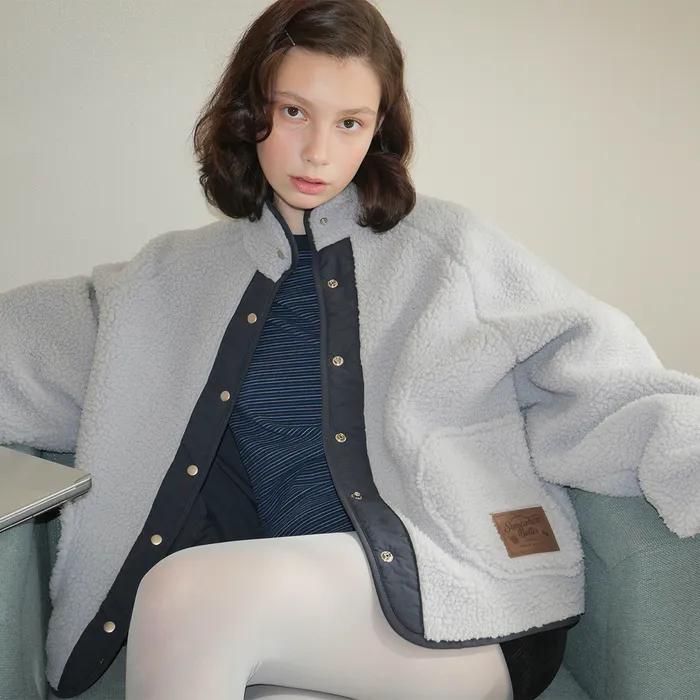 [얼리윈터] [5th] Poppy Fleece Jumper - Ash Blue