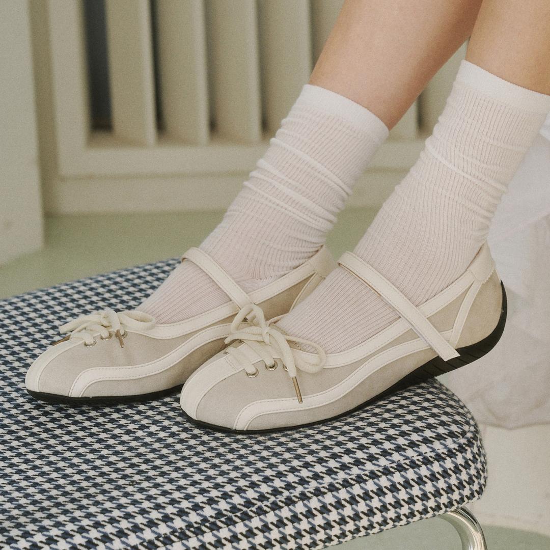 [29cm단독] 아이리스 플랫 스니커즈 412430009 (2cm/3colors)