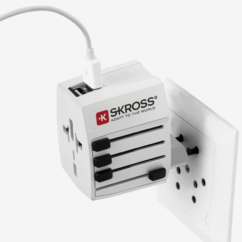 SKROSS World Adapter MUV USB
