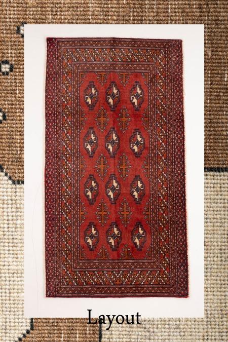 LAYOUT[레이아웃]Tribal Rug 37128