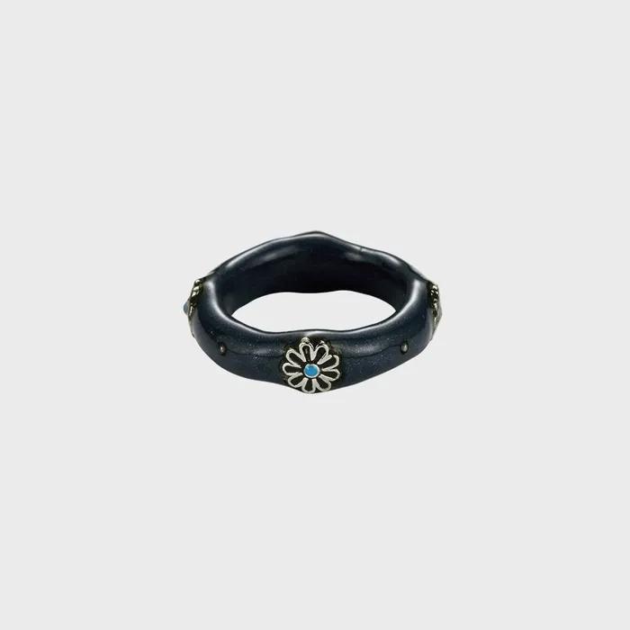 [29CM 단독] pollen ring-black
