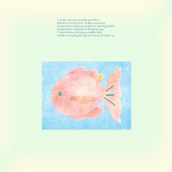 [그리니에브리데이] 금붕어 메모지