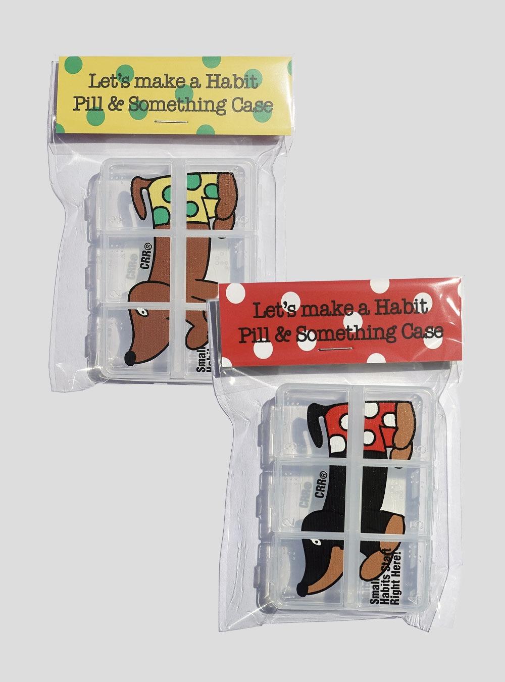 6칸 스퀘어 알약 케이스 닥스