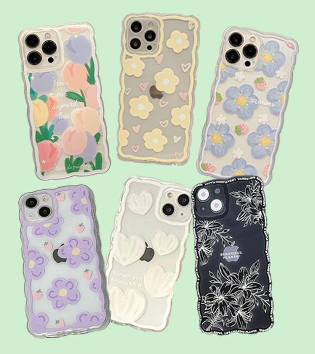 [당일출고]15입고 요즘 인기 물결 무늬 아이폰케이스 투명 범퍼케이스 모음전 (아이폰 7 8 SE2 SE3 x xs 11 12 미니 13 14 15 프로 맥스)