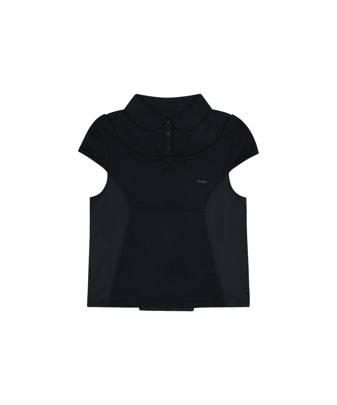 *PREVIEW* Detachable Collar T-shirt / Black
