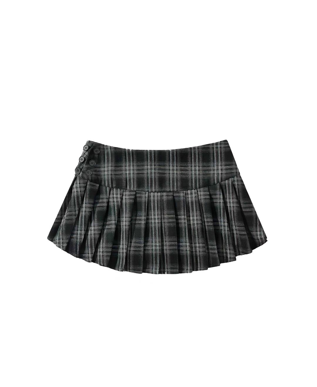 컴아웃앤플레이 Sandy check skirt