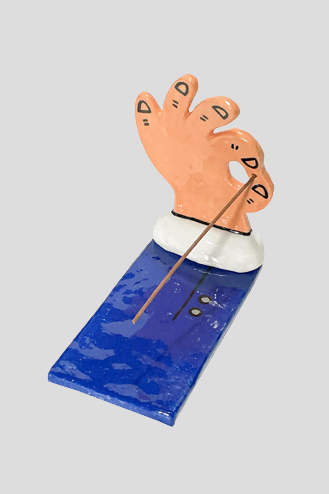 손가락 인센스홀더