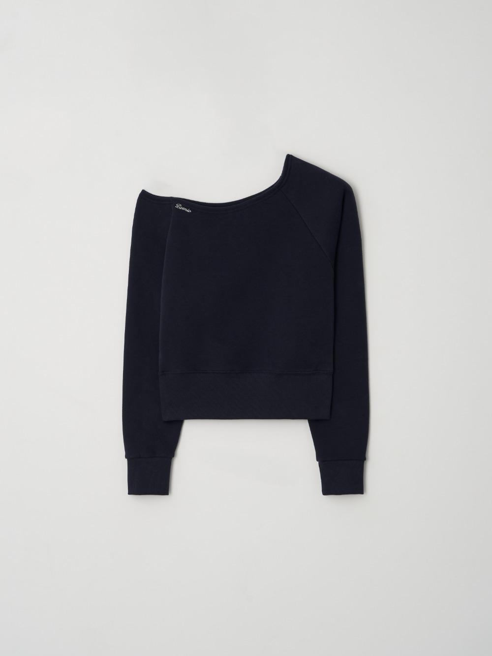 제니오 [made] 라운지 원숄더 기모 맨투맨