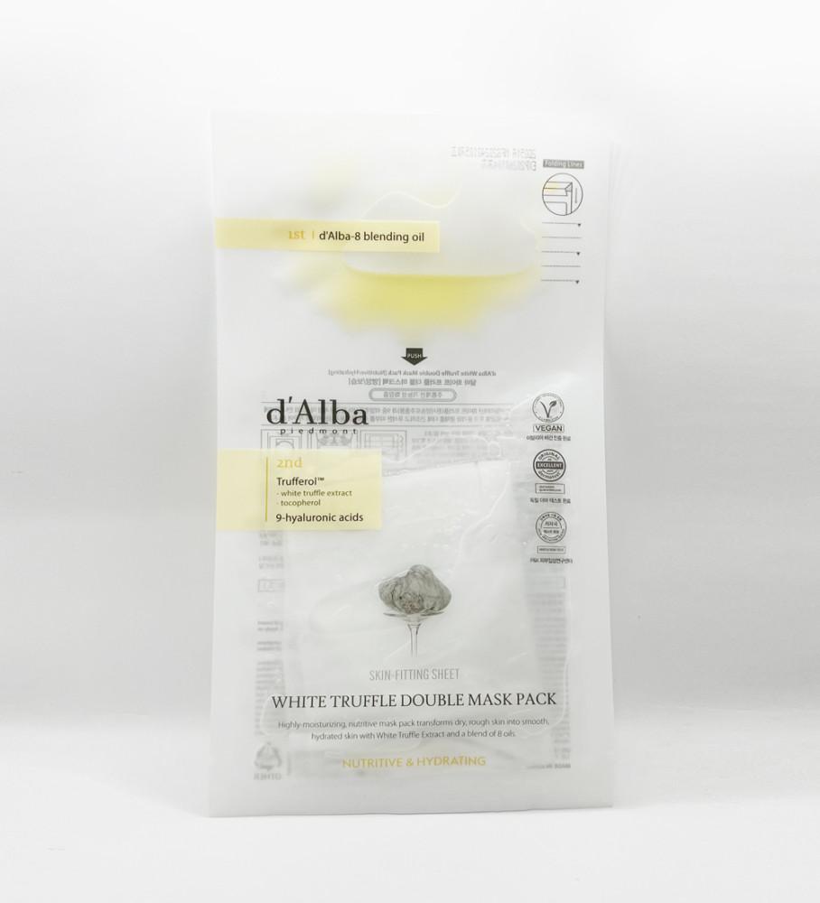 달바 화이트 트러플 더블 마스크 팩 1매 영양&보습