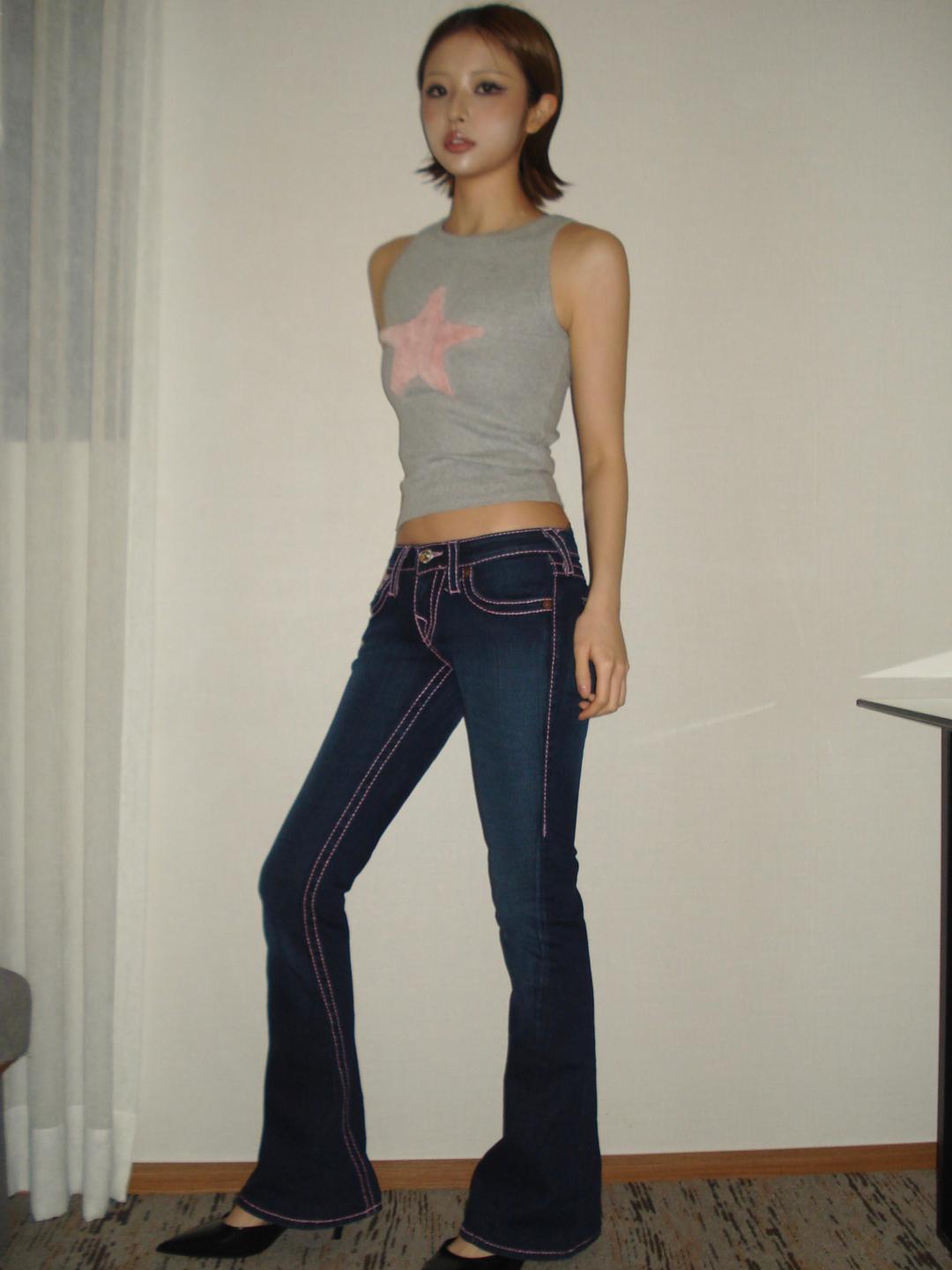 ROCK 'N\' ROLL STAR SLEEVELESS , GRAY