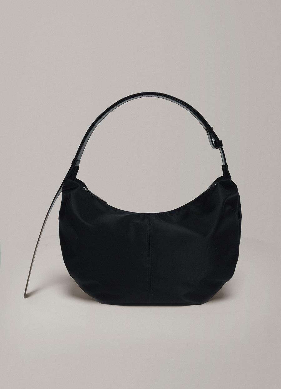 42ND / HT nylon shoulder bag (Black)