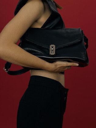 Occam Doux Shoulder L (오캄 두 숄더 라지) Black