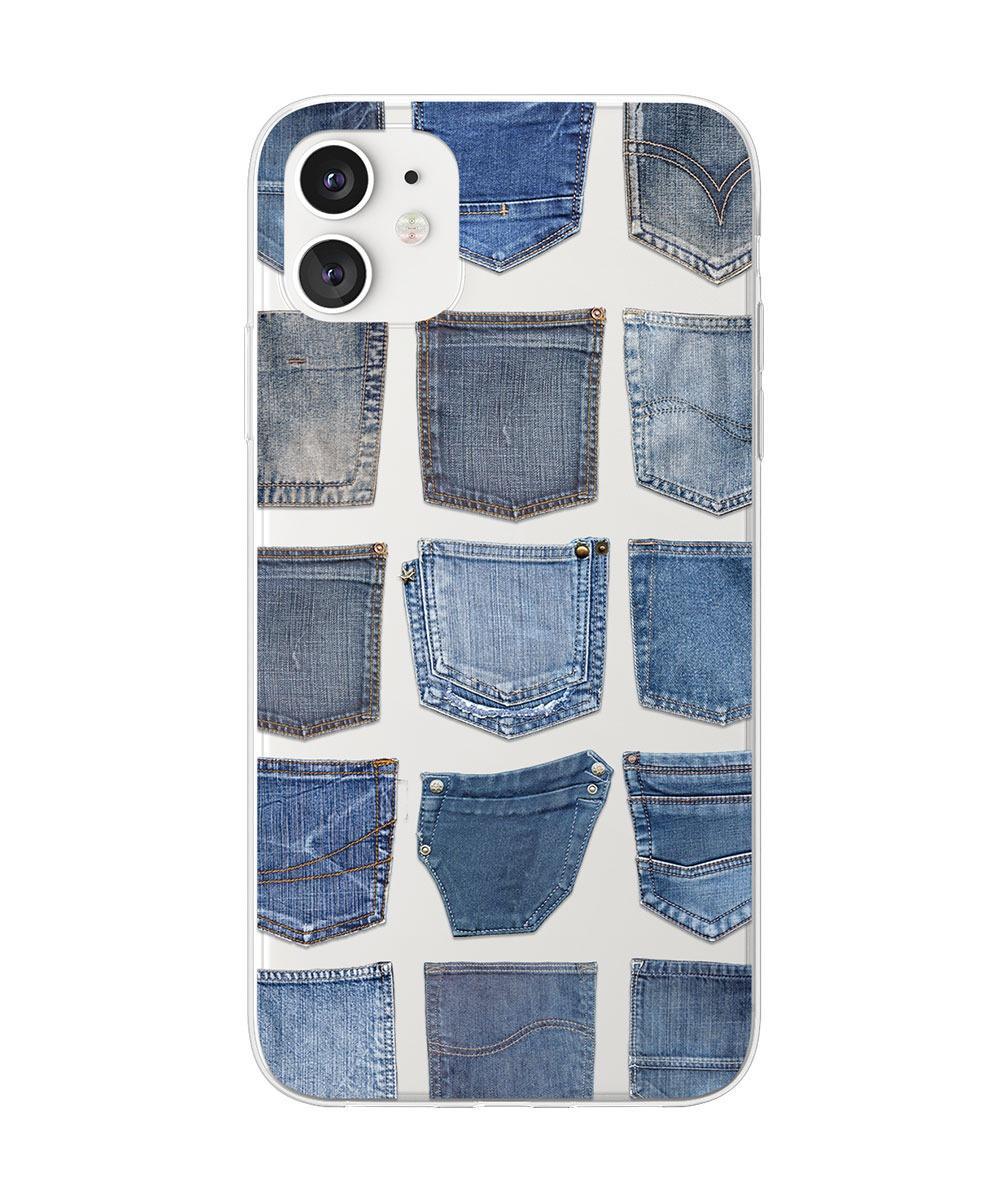 Denim pocket