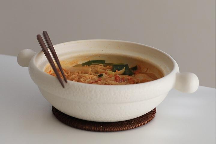 야요이도원 라면 전골 뚝배기 2colors