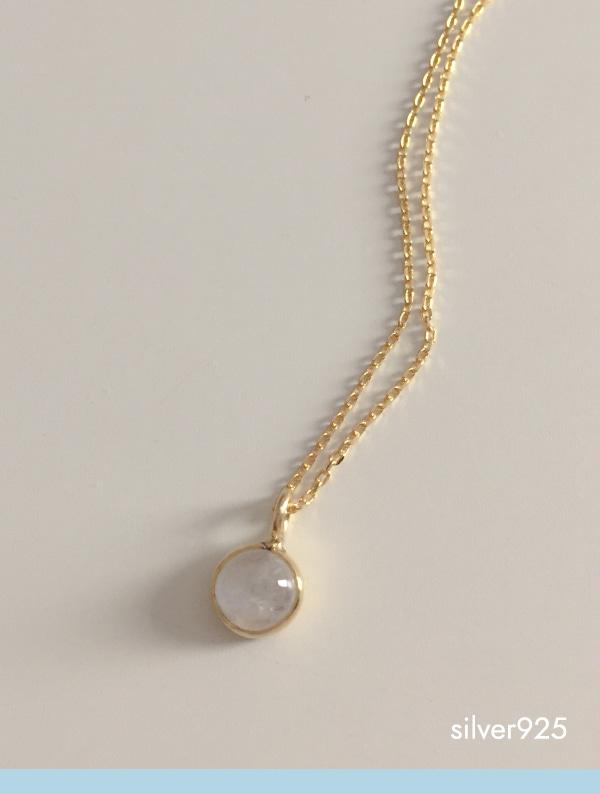 brilliant necklace (silver925)