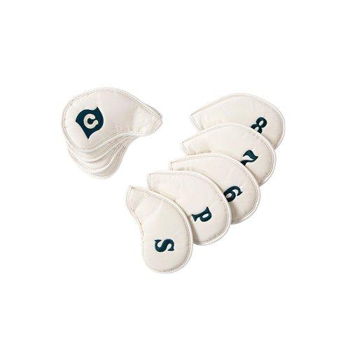 9-SET LOGO IRON COVER - CREAM